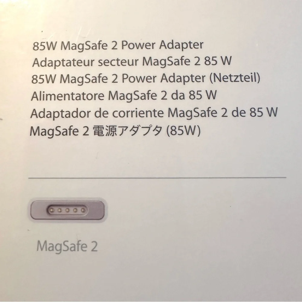 Apple 85W MagSafe 2 Power Adapter